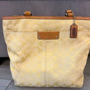 Selling used Coach purse